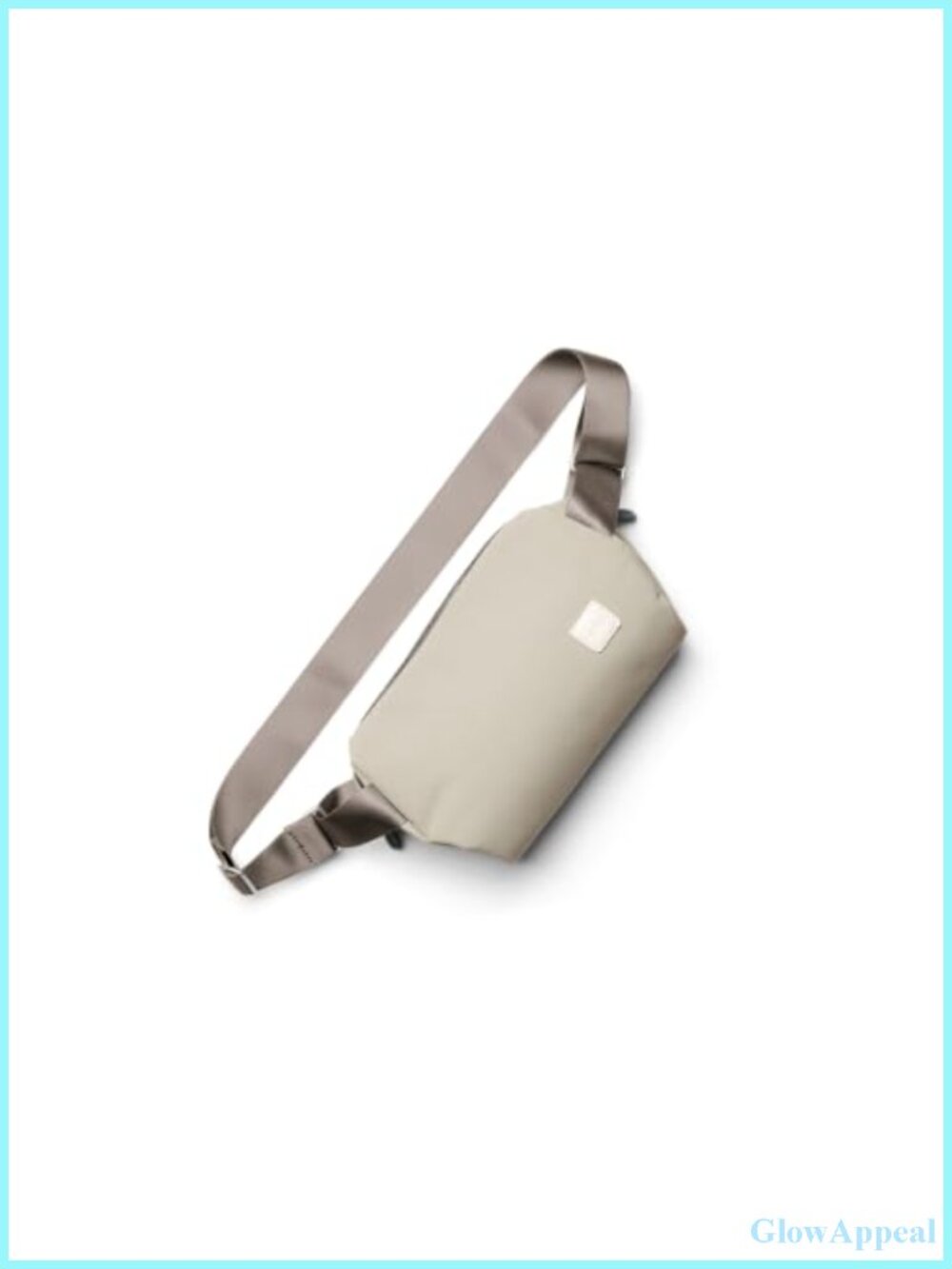 Minimalist Sling Crossbody Bag 5L Dual-Zip Adjustable Strap
